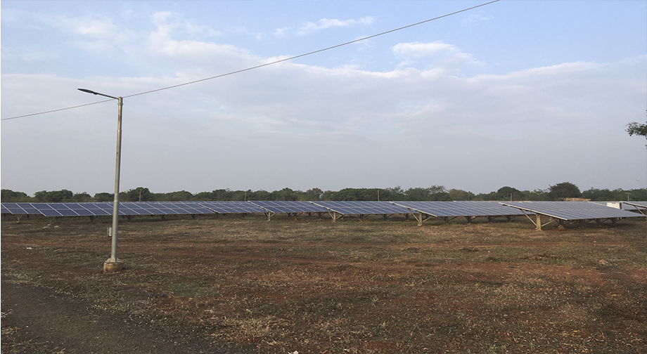 7 MW Solar Power Plant @ Zaheerbad