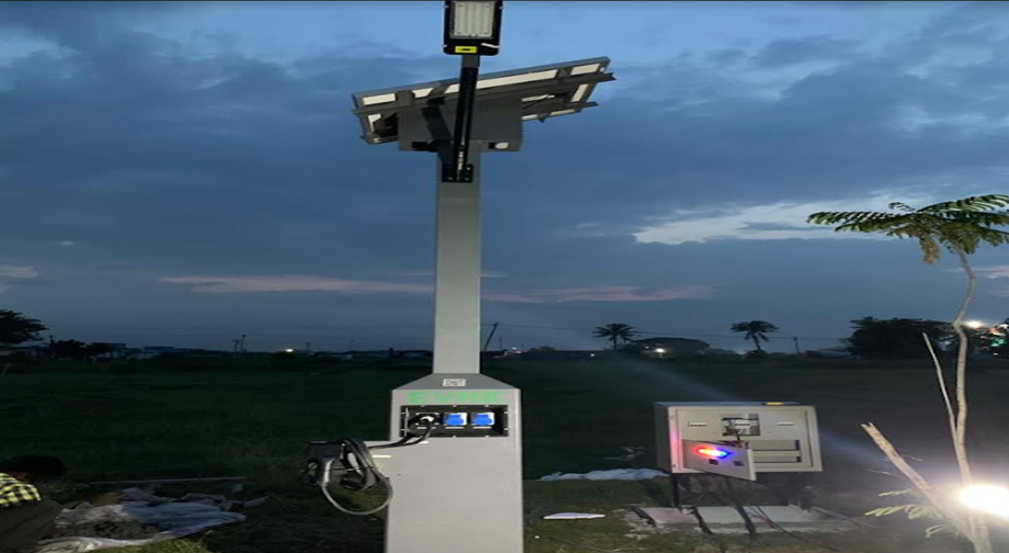 Vehicle Charging Point @ Mahindra World City, Chengalpattu
